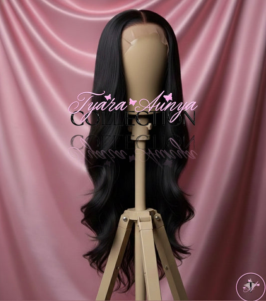 1B BODY WAVE FRONTAL WIG